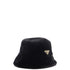 Logo Bucket Hat Faux Fur
