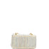 GG Marmont Flap Bag Woven Raffia Small