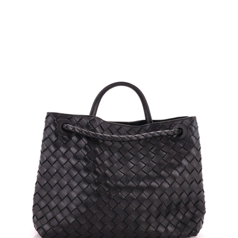 Andiamo Top Handle Bag Intrecciato Nappa Medium