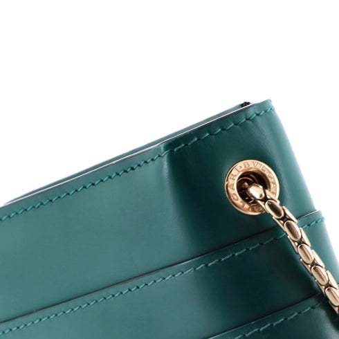 Serpenti Forever Square Shoulder Bag Leather Small