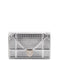 Diorama Wallet on Chain Cannage Embossed Calfskin