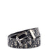 Signature Buckle Belt Oblique Canvas Medium 95