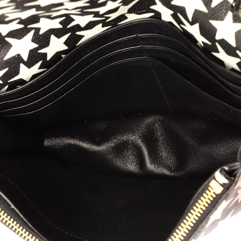 Classic Monogram Wallet on Chain Printed Leather