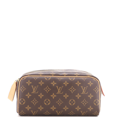 Dopp Kit Toiletry Pouch Monogram Canvas