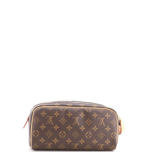 Dopp Kit Toiletry Pouch Monogram Canvas