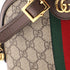 Ophidia Dome Shoulder Bag GG Coated Canvas Small