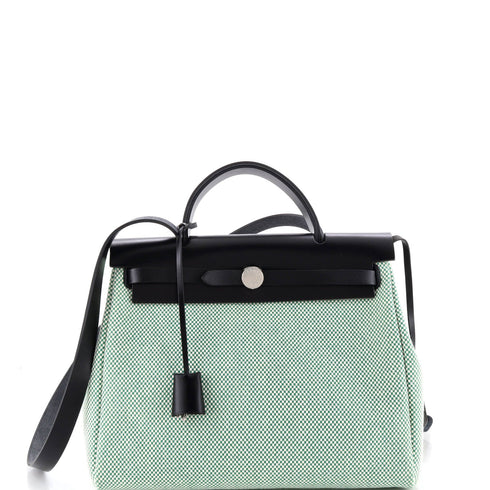 Herbag Zip Criss Viking Toile and Leather 31