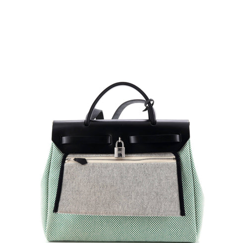 Herbag Zip Criss Viking Toile and Leather 31