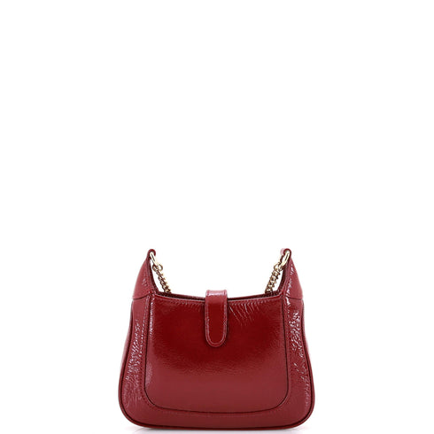 Jackie Notte Chain Hobo Patent Mini