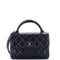 Trendy CC Top Handle Bag Quilted Lambskin Small
