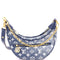 Loop Handbag Monogram Jacquard Denim