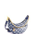 Loop Handbag Monogram Jacquard Denim
