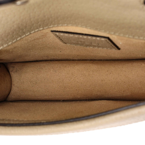 Dionysus Bag GG Coated Canvas with Leather Super Mini