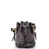 Mon Tresor Bucket Bag Zucca Embossed Leather Mini
