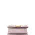 Boy Flap Bag Quilted Caviar with Whipstitch Chain Detail Small