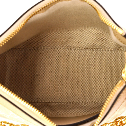 Ophidia Charm Shoulder Bag GG Coated Canvas Small