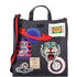 Courrier Convertible Soft Open Tote GG Coated Canvas with Applique North South