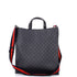 Courrier Convertible Soft Open Tote GG Coated Canvas with Applique North South