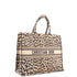 Book Tote Mizza Embroidered Canvas Large