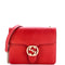 Interlocking Shoulder Bag Leather Small