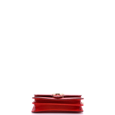 Interlocking Shoulder Bag Leather Small