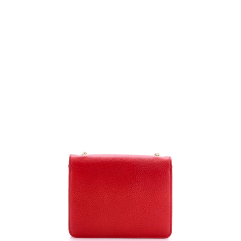 Interlocking Shoulder Bag Leather Small