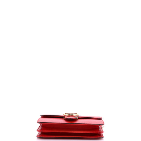 Interlocking Shoulder Bag Leather Small
