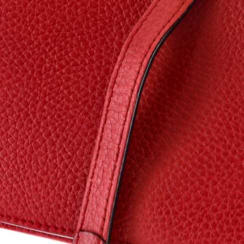 Interlocking Shoulder Bag Leather Small