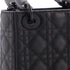 Ultra Matte Lady Dior Chain Bag Cannage Quilt Calfskin Mini