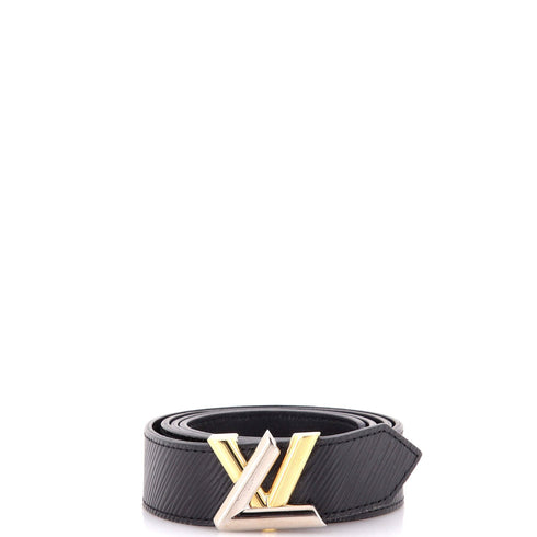 LV Twist Belt Epi Leather Medium 90