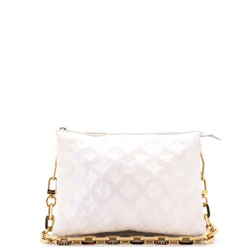 Coussin Bag Monogram Embossed Lambskin PM