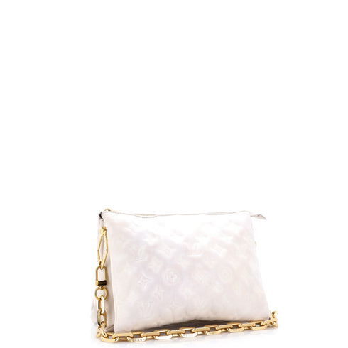 Coussin Bag Monogram Embossed Lambskin PM