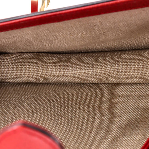 Interlocking Shoulder Bag Leather Small