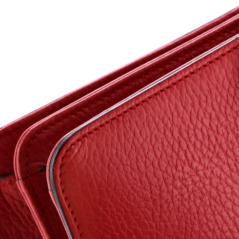 Interlocking Shoulder Bag Leather Small