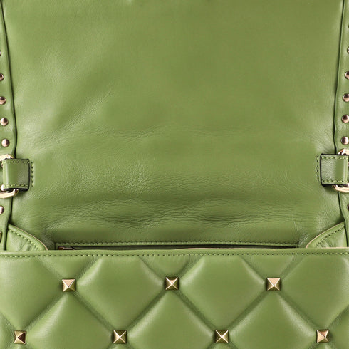 Candystud Top Handle Bag Leather Medium