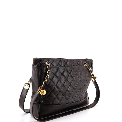 Vintage Shopping Tote Quilted Lambskin Medium