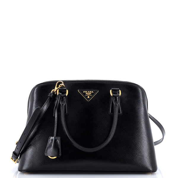 Promenade Bag Vernice Saffiano Leather Medium