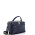 Trendy CC Bowling Bag Chevron Lambskin Medium