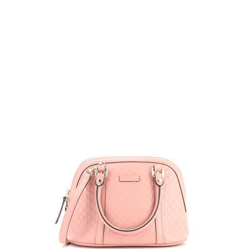 Convertible Dome Satchel Microguccissima Leather Mini