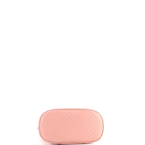 Convertible Dome Satchel Microguccissima Leather Mini