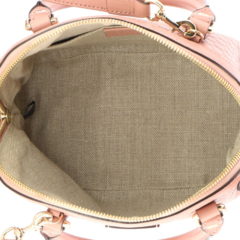 Convertible Dome Satchel Microguccissima Leather Mini