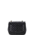 Square Classic Single Flap Bag Chevron Lambskin Mini