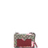 Padlock Shoulder Bag Blooms Print GG Coated Canvas Small