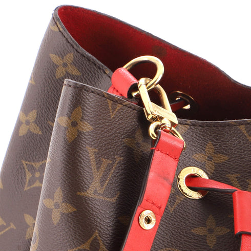 NeoNoe Handbag Monogram Canvas with Leather MM