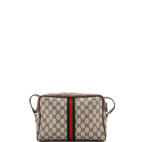 Ophidia Shoulder Bag GG Coated Canvas Small