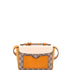 Padlock Front Pocket Flap Shoulder Bag GG Coated Canvas and Leather Mini