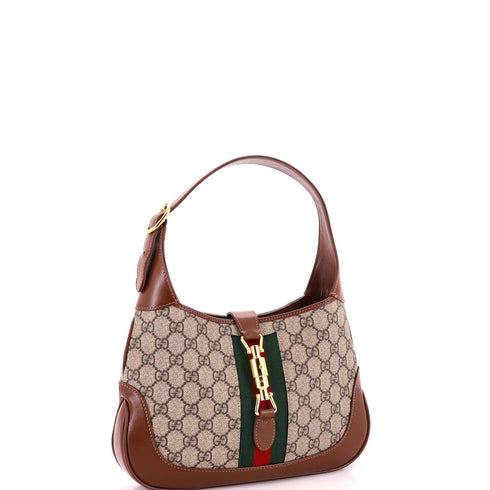 Jackie 1961 Hobo GG Coated Canvas Small