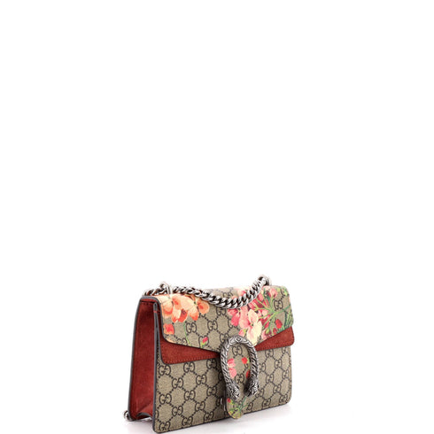 Dionysus Bag Blooms Print GG Coated Canvas Mini