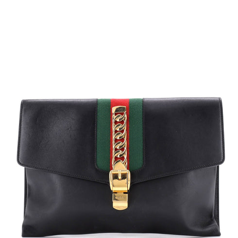 Sylvie Clutch Leather Maxi