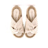 Women's Dtwist Slide Espadrilles Cannage Quilt Leather